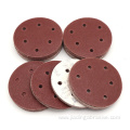 150mm round sand paper disc abrasive 8 holes